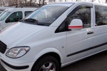 Mercedes Viano 2004-2014 Deflektory Okien (2 szt, HIC) zdjęcia 13