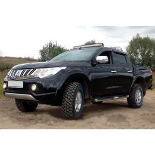 Deflektory Okien (4 szt, HIC) Mitsubishi L200 2015-2024 zdjęcia 1