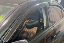 Mitsubishi Lancer X 2008- Deflektory Okien (4 szt, HIC) zdjęcia 5