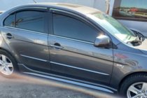 Mitsubishi Lancer X 2008- Deflektory Okien (4 szt, HIC) zdjęcia 7