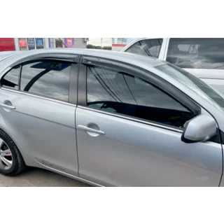 Deflektory Okien (4 szt, HIC) Mitsubishi Lancer X 2008- zdjęcia 1