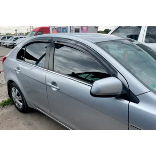Deflektory Okien (4 szt, HIC) Mitsubishi Lancer X 2008- zdjęcia 4