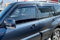 Mitsubishi Pajero Wagon III 1999-2006 Deflektory Okien (4 szt, HIC) zdjęcia 4