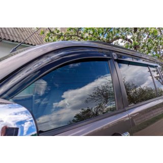 Deflektory Okien (4 szt, HIC) Mitsubishi Pajero Sport 2008-2015 zdjęcia 2