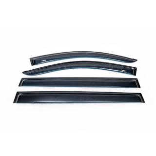 Deflektory Okien (4 szt, HIC) Mitsubishi Pajero Sport 2008-2015 zdjęcia 4