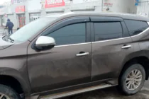 Mitsubishi Pajero Sport 2015- Deflektory Okien (4 szt, HIC) zdjęcia 1