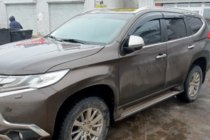 Mitsubishi Pajero Sport 2015- Deflektory Okien (4 szt, HIC) zdjęcia 3