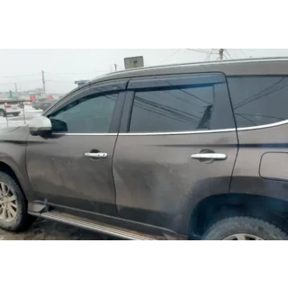 Deflektory Okien (4 szt, HIC) Mitsubishi Pajero Sport 2015- zdjęcia 2