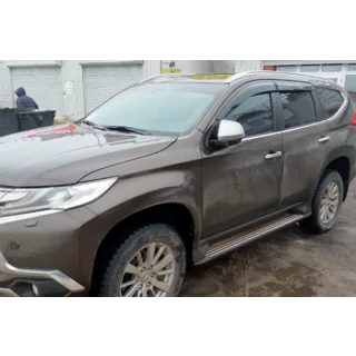 Deflektory Okien (4 szt, HIC) Mitsubishi Pajero Sport 2015- zdjęcia 3