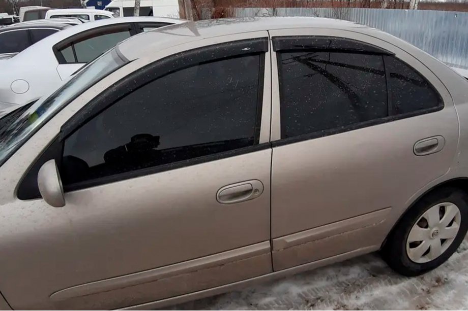 Nissan Almera N16 2000-2006 Deflektory Okien SD (4 szt, HIC) Image