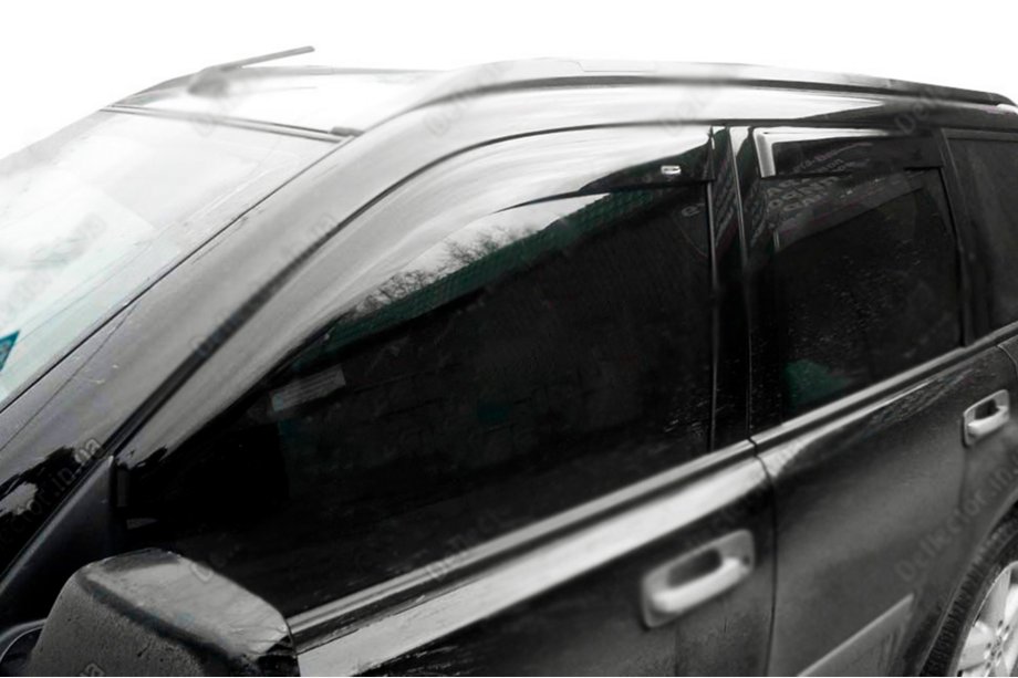 Nissan X-trail T30 2002-2007 Deflektory Okien (4 szt, HIC) Zdjęcia 5