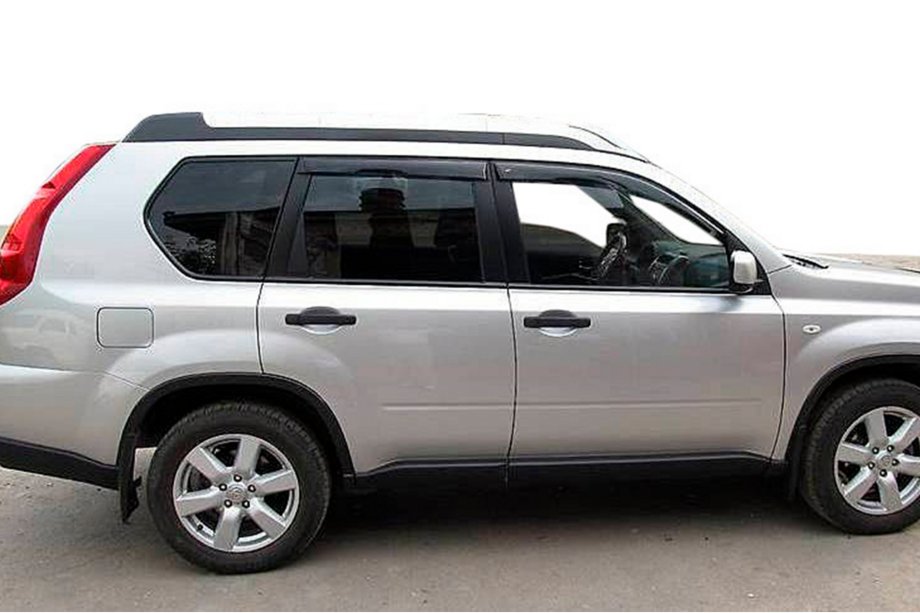 Nissan X-trail T31 2007-2014 Deflektory Okien (4 szt, HIC) Zdjęcia 6