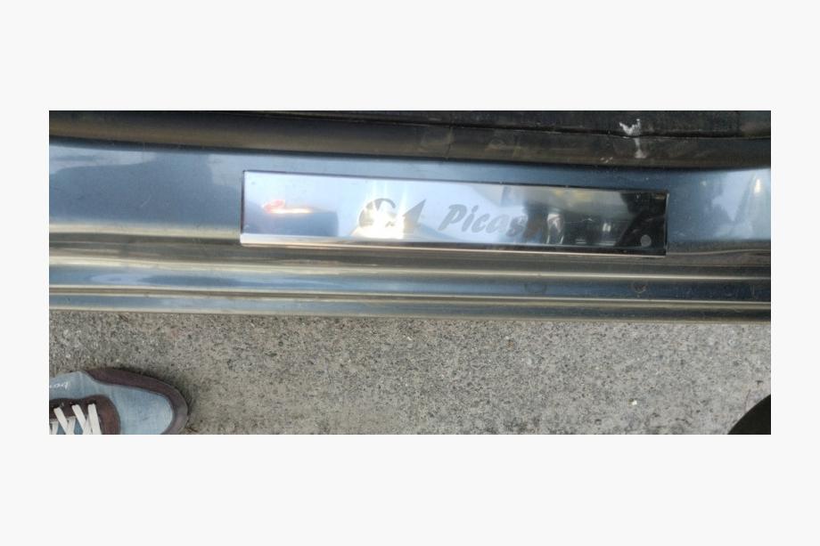 Citroen C-4 Picasso 2006-2013 Nakładki progowe Carmos (4szt, stal nierdzewna) Zdjęcia 5