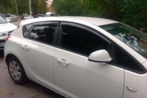 Opel Astra J 2009-2015 Deflektory Okien HB (4 szt, HIC) zdjęcia 1