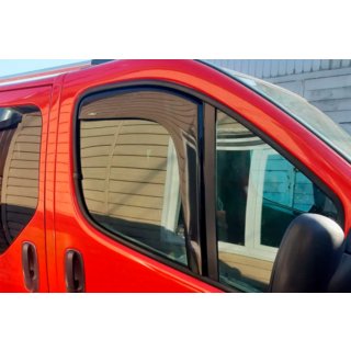 Deflektory szyb wsuwane (2 szt, HIC) Opel Movano 2004-2010 zdjęcia 1