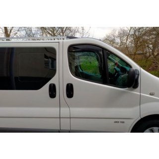 Deflektory szyb wsuwane (2 szt, HIC) Opel Vivaro 2001–2015 zdjęcia 1