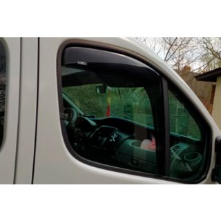 Deflektory szyb wsuwane (2 szt, HIC) Opel Vivaro 2001–2015 zdjęcia 2
