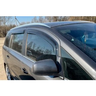 Deflektory Okien (4 szt, HIC) Opel Zafira B 2005–2011 zdjęcia 1