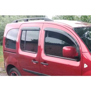 Deflektory Okien (4 szt, HIC) Renault Kangoo 2008–2020 zdjęcia 1