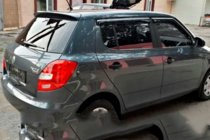 Skoda Fabia 2007-2014 Deflektory Okien HB (4 szt, HIC) zdjęcia 7
