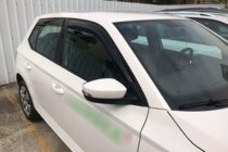 Skoda Fabia 2014-2021 Deflektory Okien HB (4 szt, HIC) zdjęcia 1