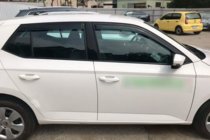 Skoda Fabia 2014-2021 Deflektory Okien HB (4 szt, HIC) zdjęcia 2