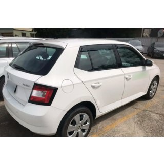 Deflektory Okien HB (4 szt, HIC) Skoda Fabia 2014-2021 zdjęcia 3