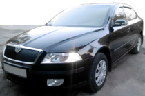Skoda Octavia II A5 2006-2010 Deflektory Okien Liftback (4 szt, HIC) zdjęcia 5