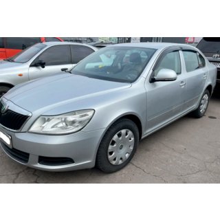 Deflektory Okien Liftback (4 szt, HIC) Skoda Octavia II A5 2006-2010 zdjęcia 2
