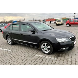 Deflektory Okien SD (4 szt, HIC) Skoda Superb 2009-2015 zdjęcia 2