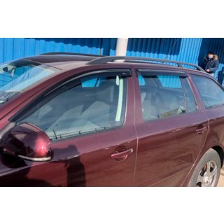 Deflektory szyb WG (4 szt, HIC) Skoda Superb 2009-2015 zdjęcia 1