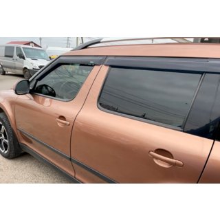 Deflektory Okien (4 szt, HIC) Skoda Yeti 2009-2017 zdjęcia 3