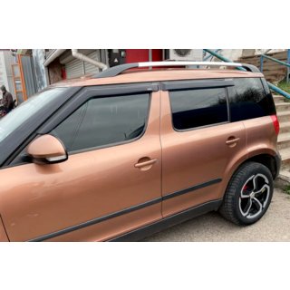 Deflektory Okien (4 szt, HIC) Skoda Yeti 2009-2017 zdjęcia 1