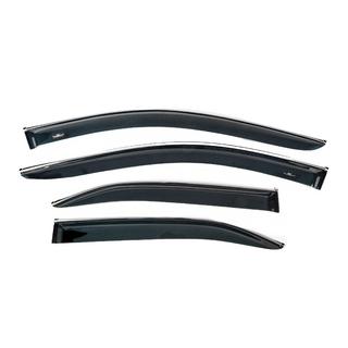 Deflektory szyb z chromowaną listwą (EU, 4 szt, HIC) Toyota Camry 2006-2011 zdjęcia 2