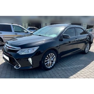 Deflektory szyb z listwą chromowaną (2011-2017 EU / 2011-2014 USA, 4 szt, HIC) Toyota Camry 2011–2017 zdjęcia 1