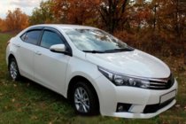 Toyota Corolla 2013-2019 Deflektory Okien (4 szt, HIC) zdjęcia 5