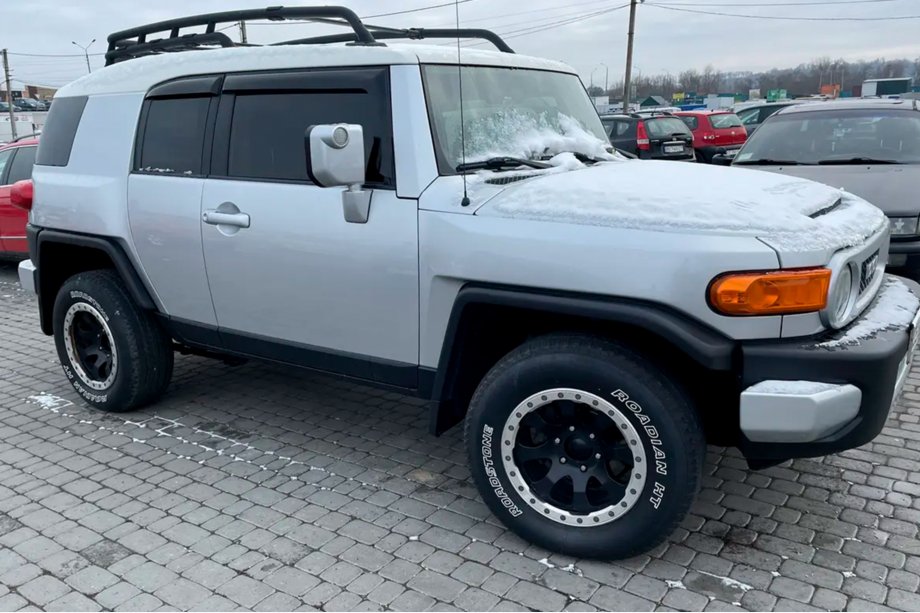 Toyota FJ Cruiser 2006-2022 Deflektory Okien (4 szt, HIC) Zdjęcia 1