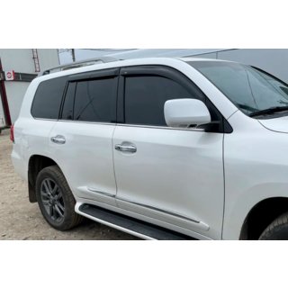 Deflektory Okien 8cm (4 szt, HIC) Toyota Land Cruiser 200 2007-2021 zdjęcia 4