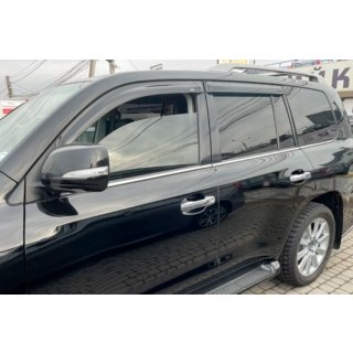 Deflektory Okien 8cm (4 szt, HIC) Toyota Land Cruiser 200 2007-2021 zdjęcia 1