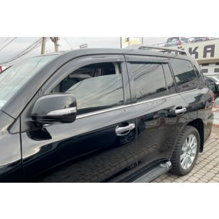 Deflektory Okien 8cm (4 szt, HIC) Toyota Land Cruiser 200 2007-2021 zdjęcia 2