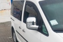 Volkswagen Caddy 2004-2010 Deflektory szyb wsuwane (2 szt, HIC) zdjęcia 5