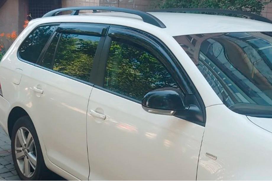 Volkswagen Golf 6 2008-2014 Deflektory Okien Variant (4 szt, HIC) Zdjęcia 5