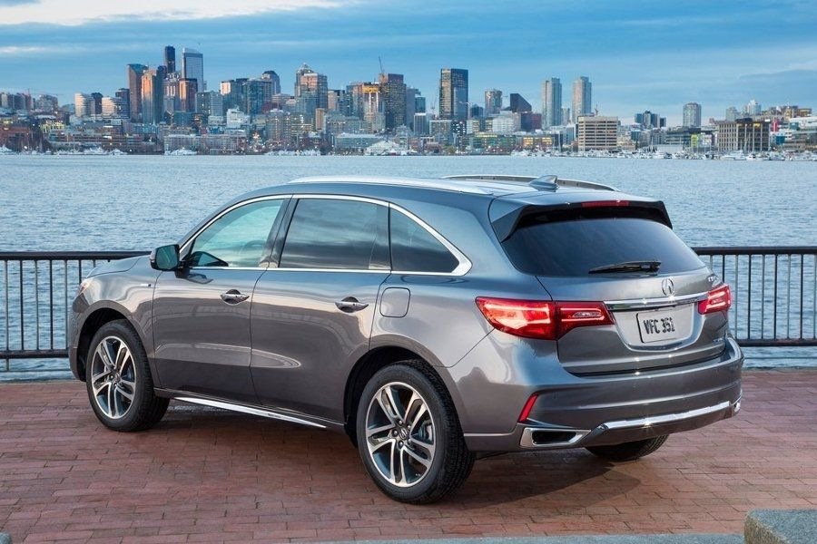 Hybrydowy modyfikacja zwrotnicy Acura MDX Sport Hybrid