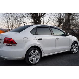Deflektory Okien SD (4 szt, HIC) Volkswagen Polo 2010-2017 zdjęcia 2