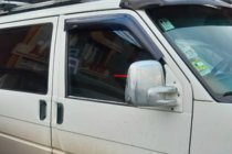 Volkswagen T4 Transporter 1990-2003 Deflektory Okien (2 szt, HIC) zdjęcia 4