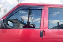 Volkswagen T4 Transporter 1990-2003 Deflektory Okien (2 szt, HIC) zdjęcia 6