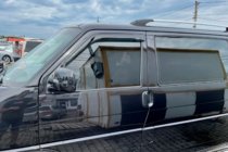 Volkswagen T4 Transporter 1990-2003 Deflektory Okien (2 szt, HIC) zdjęcia 11