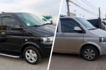 Volkswagen T5 Multivan 2003–2010 Deflektory Okien (2 szt, HIC) zdjęcia 12