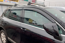 Volkswagen Touareg 2010-2018 Deflektory Okien (4 szt, HIC) zdjęcia 1