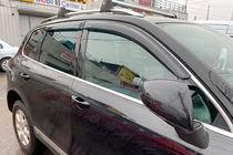 Volkswagen Touareg 2010-2018 Deflektory Okien (4 szt, HIC) zdjęcia 3